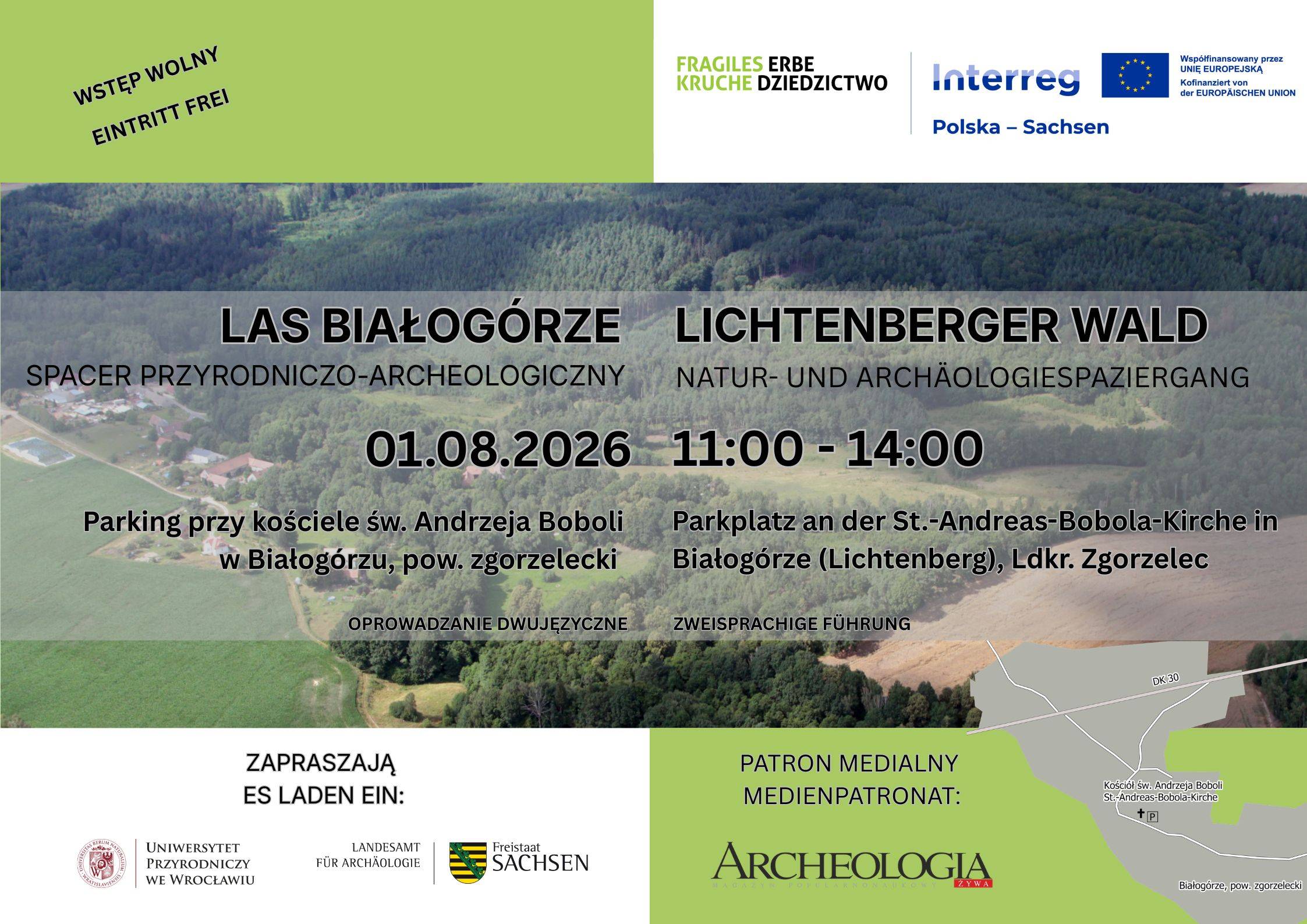 Uniwersytet Przyrodniczy we Wrocławiu, Landesamt für Archäologie Sachsen