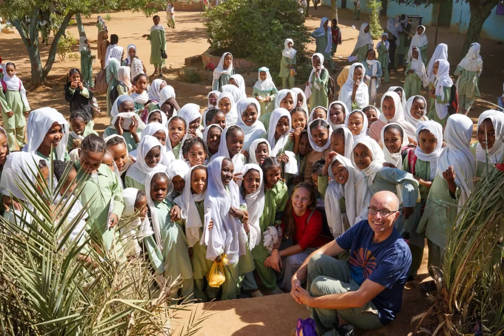 W Szkole Podstawowej dla dziewcząt w Gana'ab (fot. KKdoo)