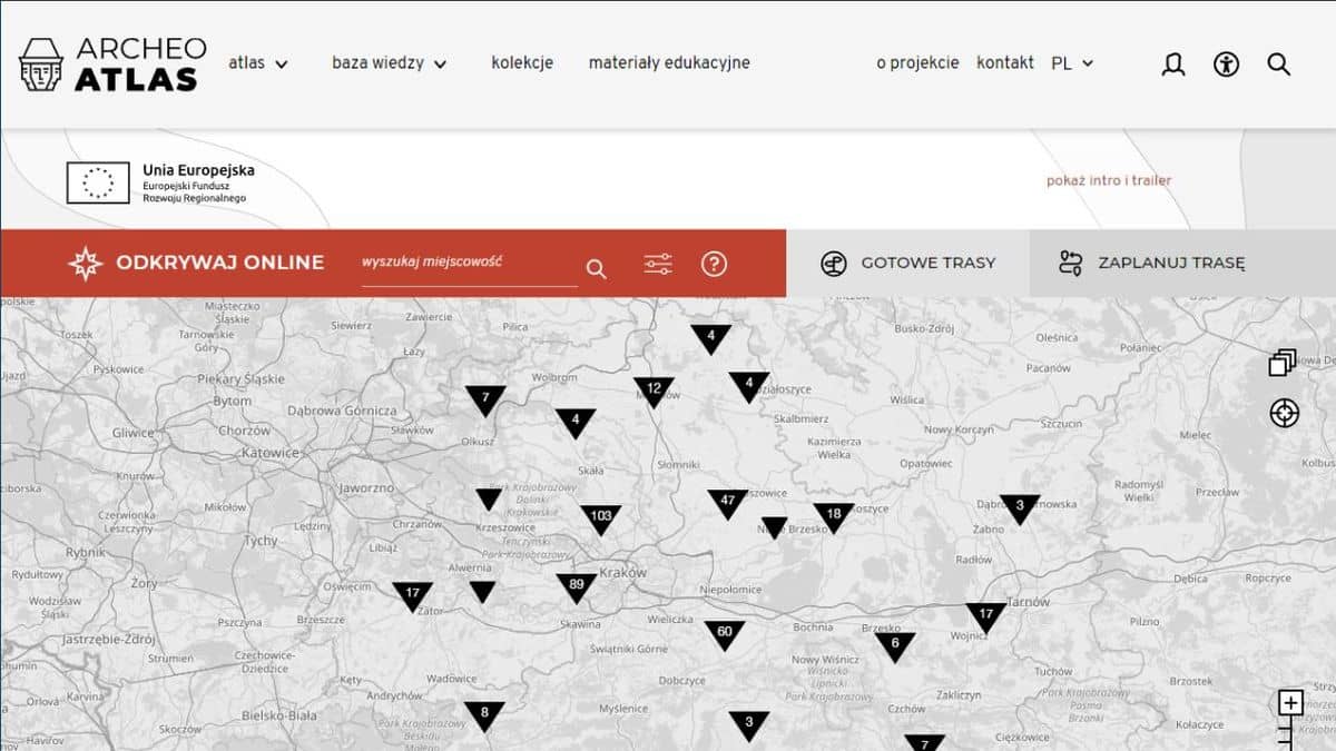Archeoatlas Archeologiczny Atlas Malopolski