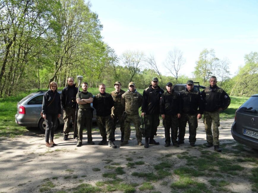 W trakcie prac terenowych w Dolinie Śmierci (fot. D. Kobiałka).