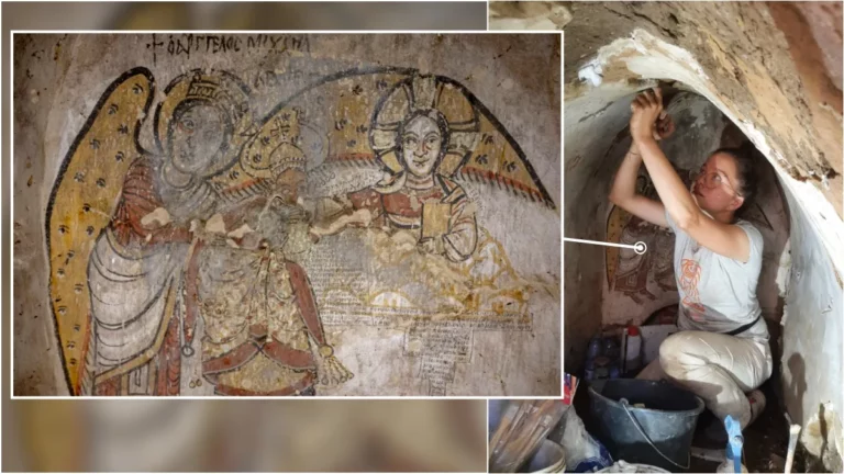 Nietypowe malowidła odkryte przez archeologów w Starej Dongoli
