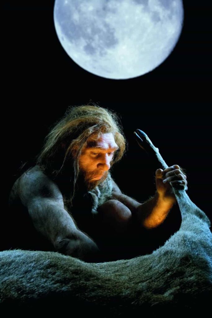Neandertalczyk Polowanie