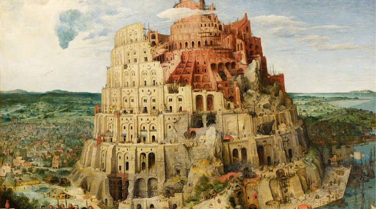Pieter Brueghel Starszy - Wieża Babel
