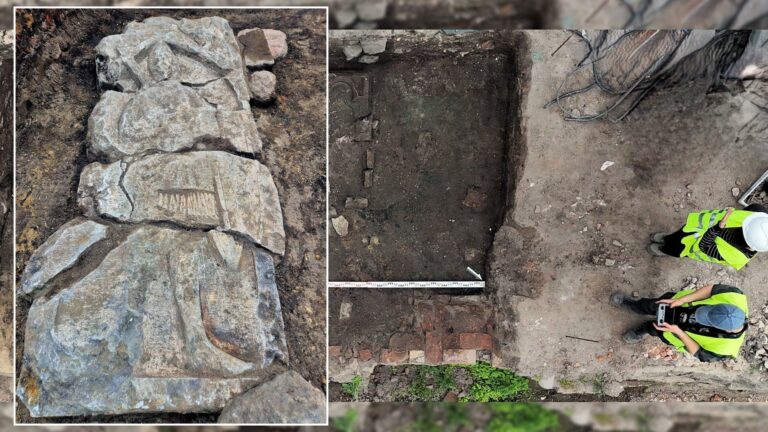 W centrum Gdańska archeolodzy natrafili na wyjątkowy zabytek średniowiecznej sztuki sepulkralnej