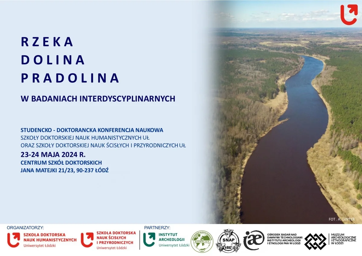 „Rzeka, dolina, pradolina w badaniach interdyscyplinarnych”- konferencja w Łodzi