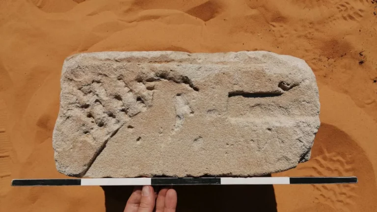 Na terenie średniowiecznej cytadeli archeolodzy znaleźli kamienne bloki z egipskimi inskrypcjami hieroglificznymi