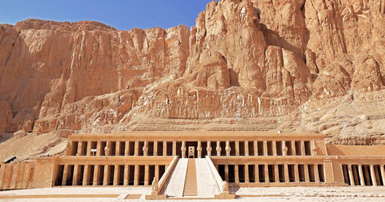 Świątynia Hatszepsut zwana "Świątynią Milionów Lat"
