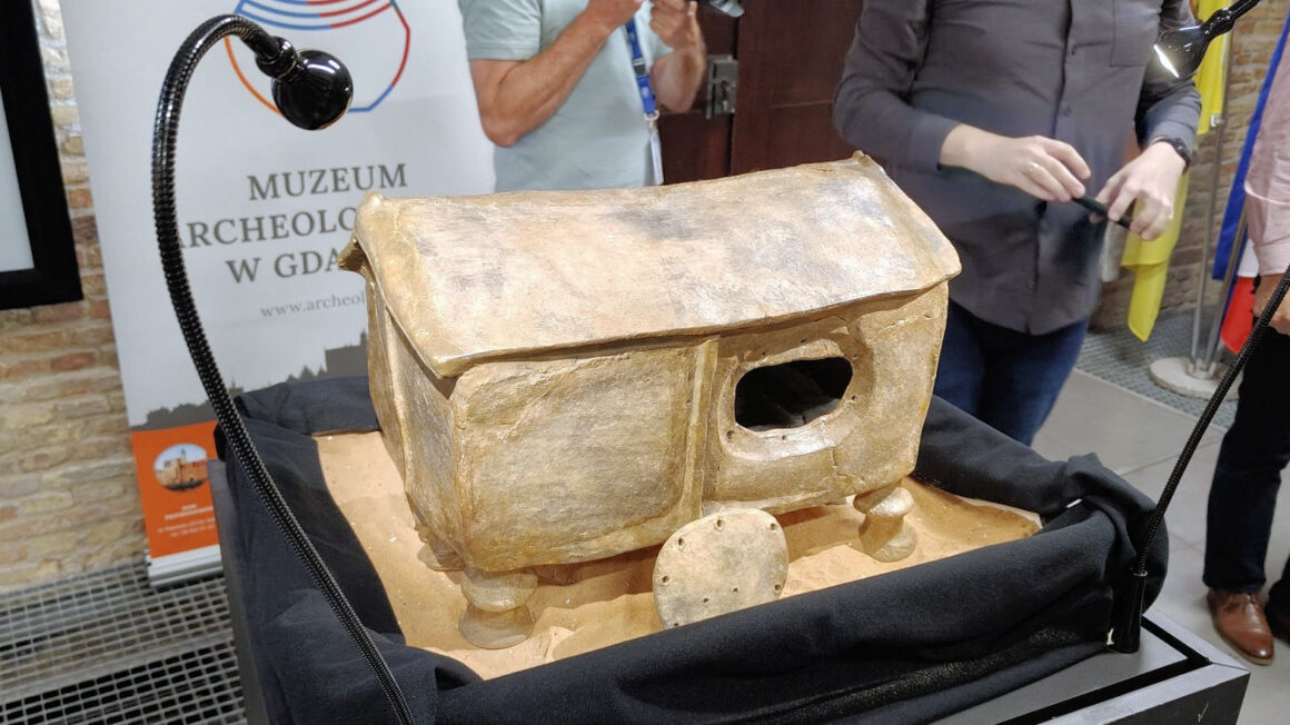 Odkrycia dokonano w maju 2023 roku podczas badań ratowniczych prowadzonych przez Fundację Dziedzictwa Archeologicznego z Wrocławia (fot. Waldemar Jastrzębowski)