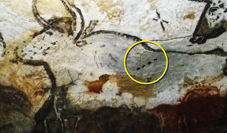 Ben Bacon, entuzjasta archeologii, który dokonał tego odkrycia, przez lata studiował kropki i charakterystyczne symbole, jak te w jaskini Lascaux (fot. JoJan, CC BY 4.0, z Wikimedia Commons)
